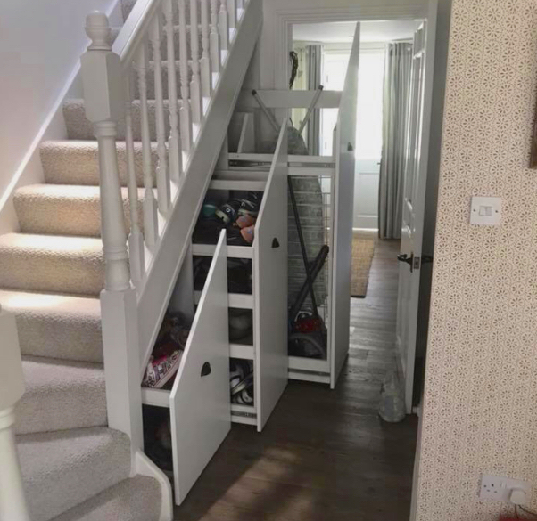 Home | Power Interiors | Under Stair Storage | Dorset & Devon South UK