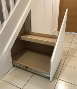 Under Stair Storage Solutions | Power Interiors | Dorset & Devon South UK